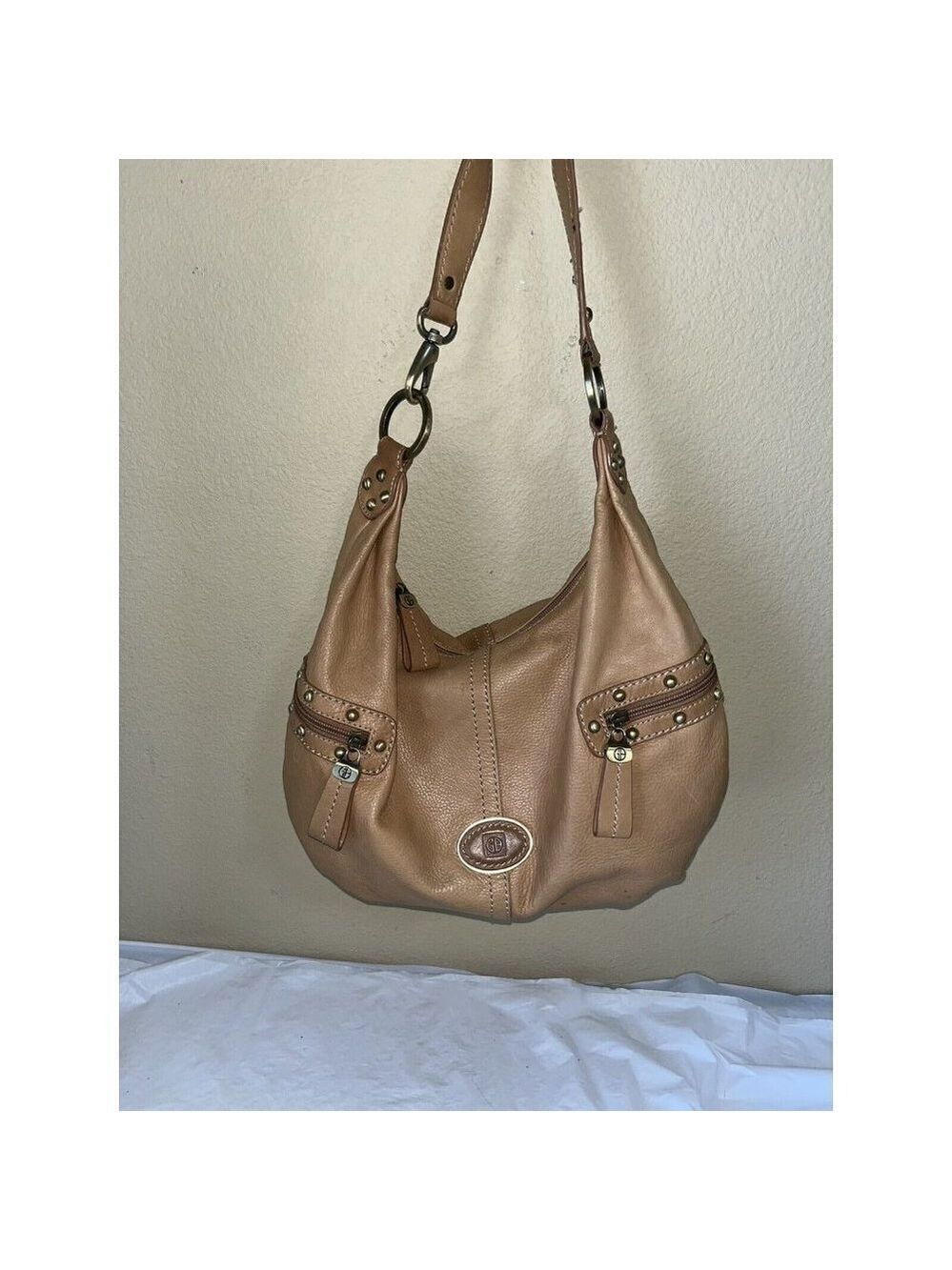 Giani Bernini Bridle Leather Hobo